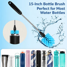 Carica l'immagine nel visualizzatore di Gallery, Set di Spazzole 3-in-1 in Acciaio Inox per Bottiglie d'Acqua, Spazzola con Manico Lungo per Pulizia Quotidiana - AliExpr