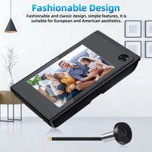 Carica l'immagine nel visualizzatore di Gallery, Telecamera spioncino per porta wireless Awapow Campanello per visore digitale da 3,5 pollici 120 ° Monitor con schermo L