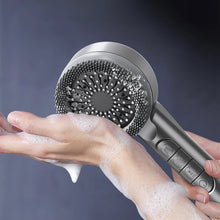 Carica l'immagine nel visualizzatore di Gallery, Set di soffioni doccia ad alta pressione con ugelli filtranti, doccia massaggiante, rubinetto e soffione doccia a veloci