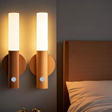 Carica l'immagine nel visualizzatore di Gallery, Luce notturna a LED Ricarica USB Induzione umana intelligente per comodino Armadio domestico Illuminazione Lampada a LED