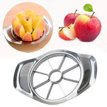 Carica l'immagine nel visualizzatore di Gallery, Affettatrice per mele in acciaio inossidabile Taglierina per frutta e verdura Gadget da cucina Accessori Utensile per ta