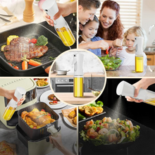 Carica l'immagine nel visualizzatore di Gallery, Spray per olio da cucina - Bottiglia dispenser di olio d'oliva Spruzzatore Nebbia-Aceto di olio riutilizzabile per uso a