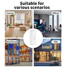 Carica l'immagine nel visualizzatore di Gallery, Tuya WiFi Temperatura e umidità Smart Home Termometro Igrometro APP Allarme remoto Funziona con Alexa Google Home - AliE