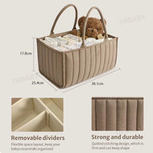 Carica l'immagine nel visualizzatore di Gallery, IMBABY Borsa portaoggetti multifunzionale per pannolini per bambini Conservazione di grande capacità Prodotti per bambin