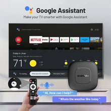 Carica l'immagine nel visualizzatore di Gallery, Android16 Smart Home Theater TV Box AllwinnerH313 Assistente Google Netflix Streaming Lettore multimediale Bluetooth 2G1