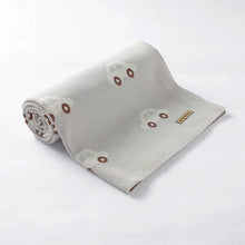 Carica l'immagine nel visualizzatore di Gallery, Coperte per bambini traspirante neonato ragazza Swaddle Wrap ricezione 100*80cm neonato cotone lavorato a maglia passegg