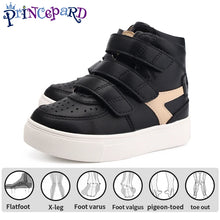Carica l'immagine nel visualizzatore di Gallery, Scarpe ortopediche PRINCE PARD per bambini piccoli e ragazzi, con supporto per l’arco plantare e la caviglia, scarpe da 