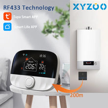 Carica l'immagine nel visualizzatore di Gallery, Termostato wireless RF Riscaldamento a pavimento WiFi intelligente per caldaia a gas Ricevitore regolatore di temperatur