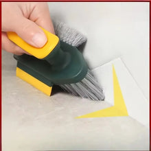 Carica l'immagine nel visualizzatore di Gallery, Spazzola per la pulizia delle fessure a forma di V 4 in 1, per cucina, bagno, piastrelle, pavimenti, finestre, angoli, W