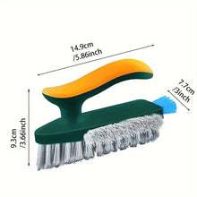 Carica l'immagine nel visualizzatore di Gallery, Spazzola 4 in 1 con Raschietto per Pulizia Fessure e Scanalature, Raschietto per Vetri, Pulitore per Pavimenti di Cucina