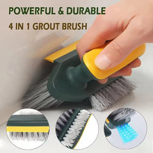 Carica l'immagine nel visualizzatore di Gallery, Spazzola per la pulizia delle fessure a forma di V 4 in 1, per cucina, bagno, piastrelle, pavimenti, finestre, angoli, W