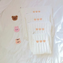 Carica l'immagine nel visualizzatore di Gallery, 4 pezzi/set borsa per pannolini per bambini amore ricamo multifunzionale articoli per madre e bambino organizzatore bors