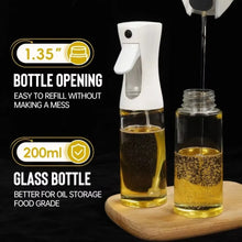 Carica l'immagine nel visualizzatore di Gallery, Spray per olio da cucina - Bottiglia dispenser di olio d'oliva Spruzzatore Nebbia-Aceto di olio riutilizzabile per uso a