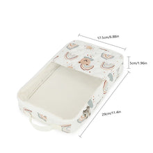Carica l'immagine nel visualizzatore di Gallery, Borsa Organizer Riutilizzabile per Pannolini con Simpatici Orsetti, Sacchetto a Rete Appendibile per Vestiti, Pannolini 