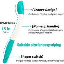 Carica l'immagine nel visualizzatore di Gallery, Ausili per l'Igiene Intima: Spazzola a Lunga Portata Comfort Bottom Buddy per la Pulizia del Sedere, Ideale per Persone 