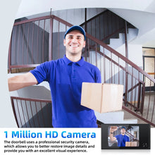 Carica l'immagine nel visualizzatore di Gallery, Telecamera spioncino per porta wireless Awapow Campanello per visore digitale da 3,5 pollici 120 ° Monitor con schermo L