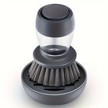 Carica l'immagine nel visualizzatore di Gallery, 1 pz Spazzola Automatica per Lavaggio Pentole con Dispenser di Liquido, Spazzola Verticale a Pressione per Persone Pregi