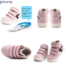Carica l'immagine nel visualizzatore di Gallery, Scarpe ortopediche PRINCE PARD per bambini piccoli e ragazzi, con supporto per l’arco plantare e la caviglia, scarpe da 