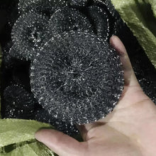 Carica l'immagine nel visualizzatore di Gallery, 5/1 pz Spazzola per pentole in acciaio inossidabile da cucina con manici Palla metallica per piatti Scrubber in metallo 
