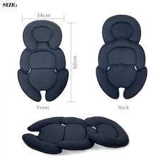Carica l'immagine nel visualizzatore di Gallery, Cuscino per sedile universale per passeggino Cuscino di supporto per testa e corpo per inserto per seggiolino auto per n