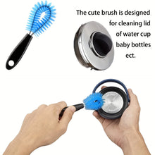 Carica l'immagine nel visualizzatore di Gallery, Set di Spazzole 3-in-1 in Acciaio Inox per Bottiglie d'Acqua, Spazzola con Manico Lungo per Pulizia Quotidiana - AliExpr