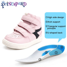 Carica l'immagine nel visualizzatore di Gallery, Scarpe ortopediche PRINCE PARD per bambini piccoli e ragazzi, con supporto per l’arco plantare e la caviglia, scarpe da 