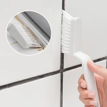 Carica l'immagine nel visualizzatore di Gallery, Spazzola per la pulizia delle fughe dei piastrelle del bagno, per la pulizia delle scanalature delle finestre, spazzola 