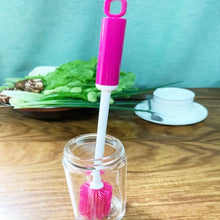 Carica l'immagine nel visualizzatore di Gallery, Spazzola per tazze 1PC, spazzola per bottiglie, spazzola per bottiglie in silicone, tazza isolata, spazzola per la puliz