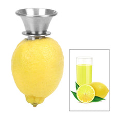 Carica l'immagine nel visualizzatore di Gallery, Spremiagrumi a mano versatore vite in acciaio inossidabile per limone arancia lime agrumi manualmente spremiagrumi succo