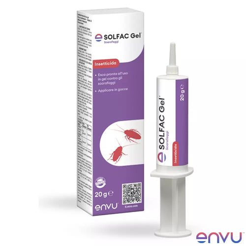 Bayer Solfac Gel scarafaggi, Bianco