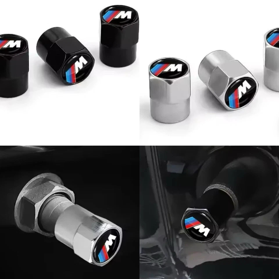 Set di 4 tappi valvola con logo originale BMW per veicoli RDCi