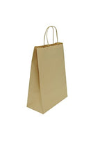 Carica l'immagine nel visualizzatore di Gallery, Carte Dozio - Shopper in Sealing color Avana, maniglia ritorta, f.to 18+8x24