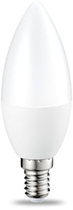 AmazonBasics Lampadina LED E14 a Candela, 5.5W Confezione da 6, Bianco Caldo - Ilgrandebazar