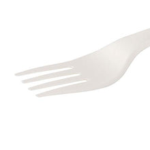 Carica l&#39;immagine nel visualizzatore di Gallery, BIOZOYG Forchette Monouso Forchetta Plastica Bianca 163mm (50 pezzi), Bianco - Ilgrandebazar