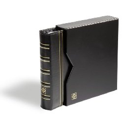 Leuchtturm 313506 coin album OPTIMA, in classic design incl. slipcase, black - Ilgrandebazar