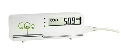 TFA Dostmann Misuratore Airco2Ntrol, Mini, Colore Bianco, 116 x 24 x 42 mm - Ilgrandebazar