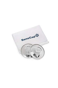 SenoCap Paracapezzoli Coppette Copricapezzoli Argento 925 per la Protezione... - Ilgrandebazar
