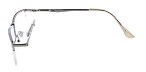 Eyekepper Mezza Montatura Cerniera a Molla Occhiali da +2.25, R1614-gunmetal - Ilgrandebazar