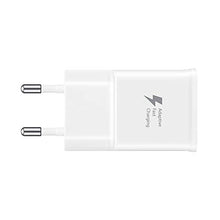 Carica l&#39;immagine nel visualizzatore di Gallery, OEM Samsung - Caricatore originale EP-TA200EWE + Cavo EP-DR140AWE (5 V-2 A, 9 V-1,67 A) - per Galaxy S10, S10+, S10e, S9, S9+ (caricatore + cavo di tipo C, bianco) (EPTA200 + DR140 B W)