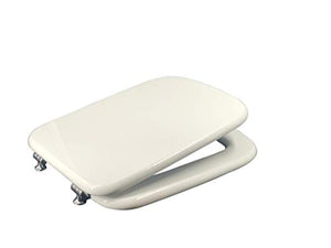 Sì Dolomite Rio Sedile Copriwater Dedicato, MDF, Bianco - Ilgrandebazar