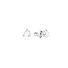 Carica l&#39;immagine nel visualizzatore di Gallery, Swarovski Orecchini Solitaire, Cristallo Bianco, Rodiati, da Donna - Ilgrandebazar