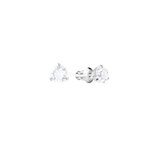 Swarovski Orecchini Solitaire, Cristallo Bianco, Rodiati, da Donna - Ilgrandebazar