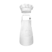 Carica l&#39;immagine nel visualizzatore di Gallery, Grembiule per Bambini + Cappello Da Cuoco Bambini,Grembiuli Bambini... - Ilgrandebazar