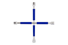 Carica l&#39;immagine nel visualizzatore di Gallery, Goodyear GOD4012 Chiave Fissa per Cambio Incrociato 17/19/22 mm con Maniglie... - Ilgrandebazar