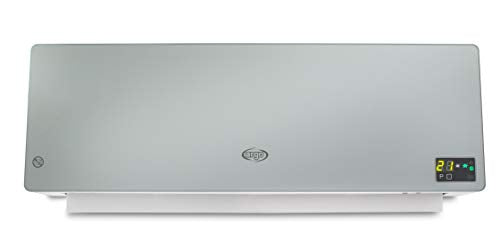 Argo Chic Silver Termoventilatore Ceramico a Parete, 2000 watt, Con Argento