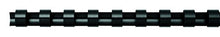 Carica l&#39;immagine nel visualizzatore di Gallery, Fellowes 5332302 Dorsi Plastici per Rilegatura, 21 Anelli, Passo 16 mm, Nero - Ilgrandebazar