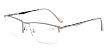Carica l&#39;immagine nel visualizzatore di Gallery, Eyekepper Mezza Montatura Cerniera a Molla Occhiali da +2.25, R1614-gunmetal - Ilgrandebazar