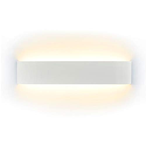 NetBoat LED Lampada da Parete 16W Bianco Caldo, Moderno Up Down Applique da...