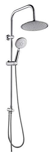 Waterful TEC330543 Colonna Doccia Jmbo con Deviatore a Pulsante Asta, 20 mm - Ilgrandebazar