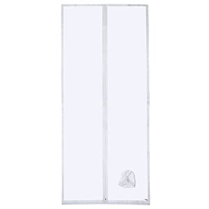 120x240CM Guarnizione Universale per Porte Finestre per Condizionatore Portatile Modello 2022 con Chiusura a Sacco Ferma Tubo – per Tutti Climatizzatori Mobili, Facile da Montare